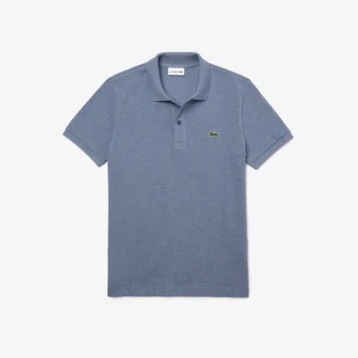 Slim Fit L.12.12 Piqua-pikétröja för herr