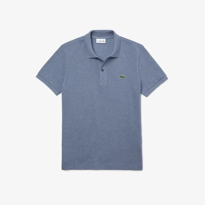 Slim Fit L.12.12 Piqua-pikétröja för herr Slim Fit L.12.12 Piqua-pikétröja för herr