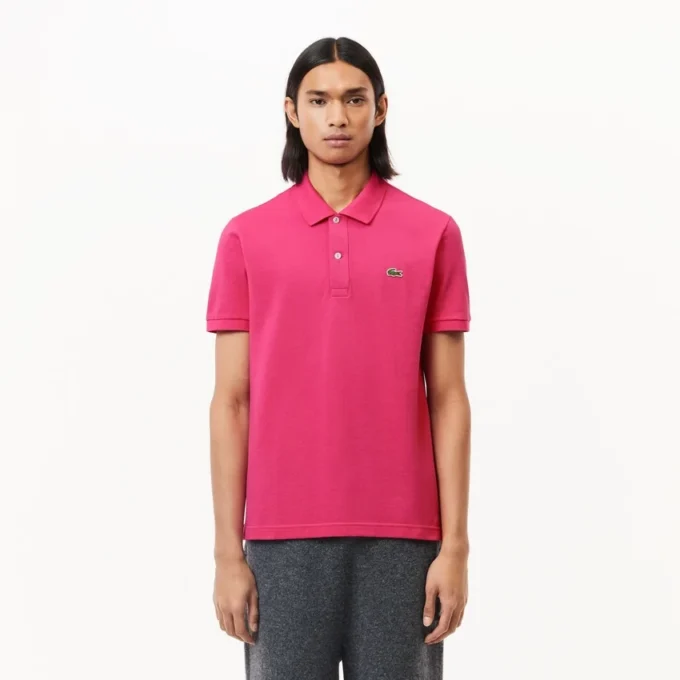 Slim Fit L.12.12 Piqua-pikétröja för herr Slim Fit L.12.12 Piqua-pikétröja för herr