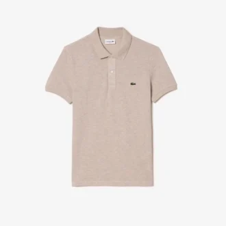 Slim Fit L.12.12 Piqua-pikétröja för herr