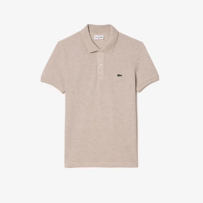 Slim Fit L.12.12 Piqua-pikétröja för herr Slim Fit L.12.12 Piqua-pikétröja för herr