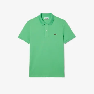 Slim Fit L.12.12 Piqua-pikétröja för herr