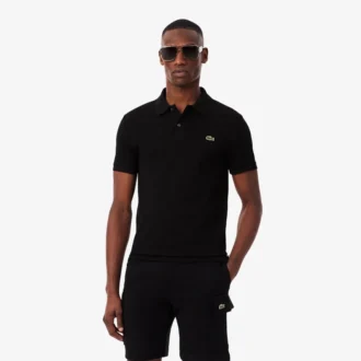Slim Fit L.12.12 Piqua-pikétröja för herr