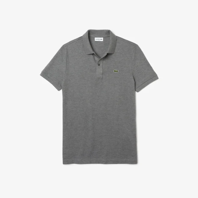Slim Fit L.12.12 Piqua-pikétröja för herr Slim Fit L.12.12 Piqua-pikétröja för herr