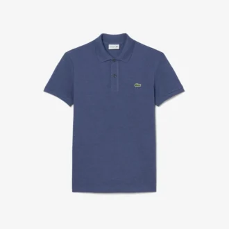 Slim Fit L.12.12 Piqua-pikétröja för herr