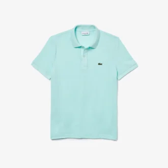 Slim Fit L.12.12 Piqua-pikétröja för herr