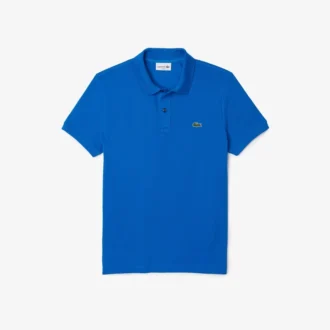 Slim Fit L.12.12 Piqua-pikétröja för herr