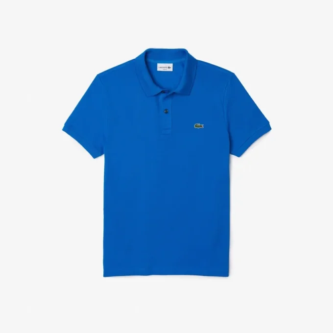 Slim Fit L.12.12 Piqua-pikétröja för herr Slim Fit L.12.12 Piqua-pikétröja för herr