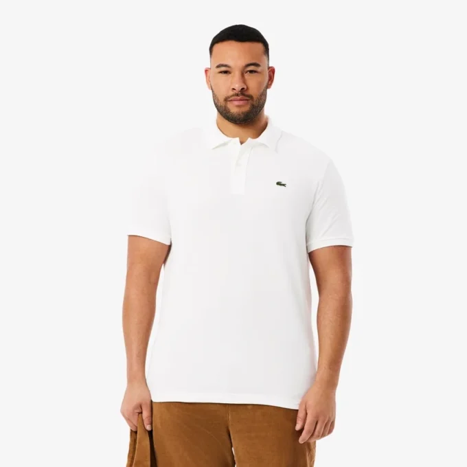 Slim Fit L.12.12 Piqua-pikétröja för herr Slim Fit L.12.12 Piqua-pikétröja för herr