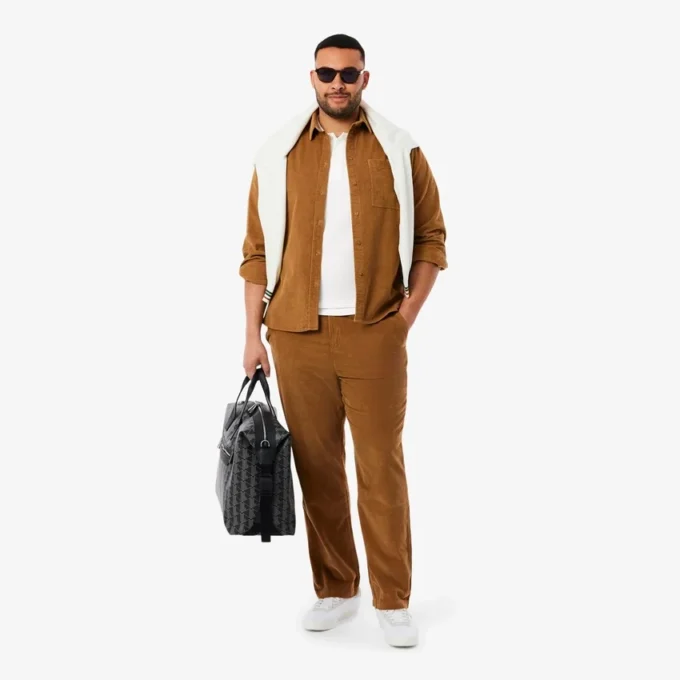 Slim Fit L.12.12 Piqua-pikétröja för herr Slim Fit L.12.12 Piqua-pikétröja för herr