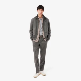 Slim Fit L.12.12 Piqua-pikétröja för herr