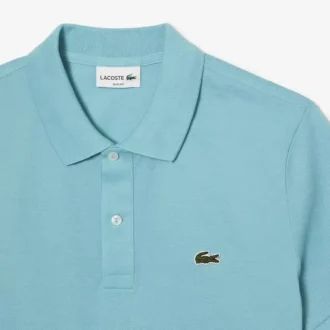 Slim Fit L.12.12 Piqua-pikétröja för herr