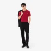 Slim Fit L.12.12 Piqua-pikétröja för herr Slim Fit L.12.12 Piqua-pikétröja för herr