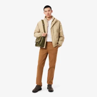 Slim Fit L.12.12 Piqua-pikétröja för herr