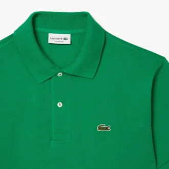 Slim Fit L.12.12 Piqua-pikétröja för herr