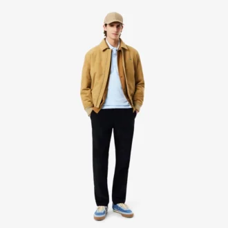 Slim Fit L.12.12 Piqua-pikétröja för herr