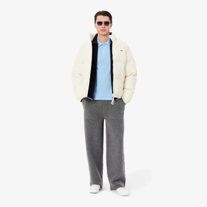 Slim Fit L.12.12 Piqua-pikétröja för herr Slim Fit L.12.12 Piqua-pikétröja för herr