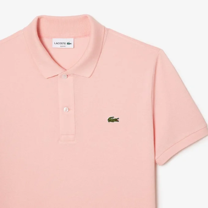 Slim Fit L.12.12 Piqua-pikétröja för herr Slim Fit L.12.12 Piqua-pikétröja för herr