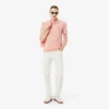 Slim Fit L.12.12 Piqua-pikétröja för herr Slim Fit L.12.12 Piqua-pikétröja för herr