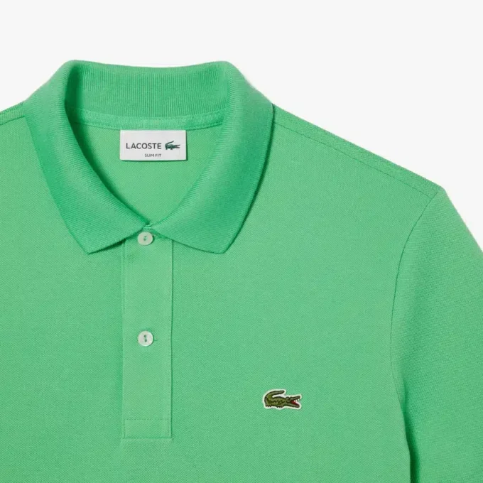 Slim Fit L.12.12 Piqua-pikétröja för herr Slim Fit L.12.12 Piqua-pikétröja för herr