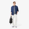 Slim Fit L.12.12 Piqua-pikétröja för herr Slim Fit L.12.12 Piqua-pikétröja för herr