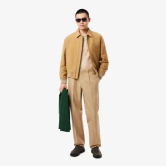 Slim Fit L.12.12 Piqua-pikétröja för herr