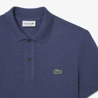 Slim Fit L.12.12 Piqua-pikétröja för herr