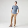 Slim Fit L.12.12 Piqua-pikétröja för herr Slim Fit L.12.12 Piqua-pikétröja för herr