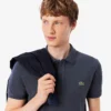 Slim Fit L.12.12 Piqua-pikétröja för herr Slim Fit L.12.12 Piqua-pikétröja för herr