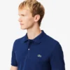 Slim Fit L.12.12 Piqua-pikétröja för herr Slim Fit L.12.12 Piqua-pikétröja för herr