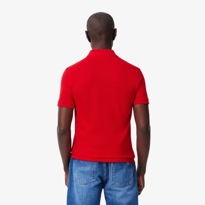 Slim Fit L.12.12 Piqua-pikétröja för herr Slim Fit L.12.12 Piqua-pikétröja för herr