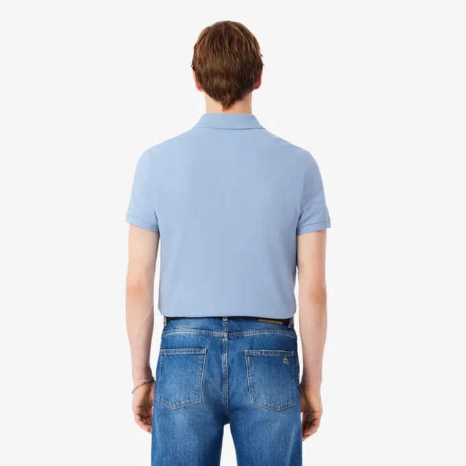 Slim Fit L.12.12 Piqua-pikétröja för herr Slim Fit L.12.12 Piqua-pikétröja för herr