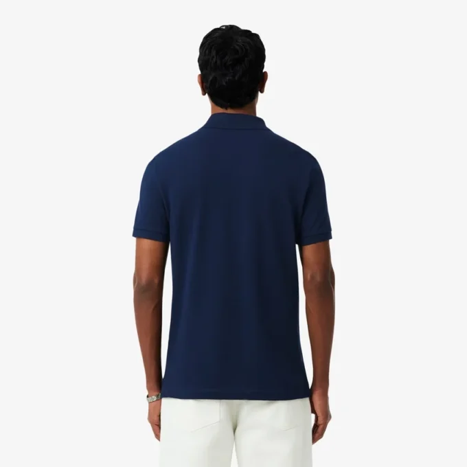Slim Fit L.12.12 Piqua-pikétröja för herr Slim Fit L.12.12 Piqua-pikétröja för herr