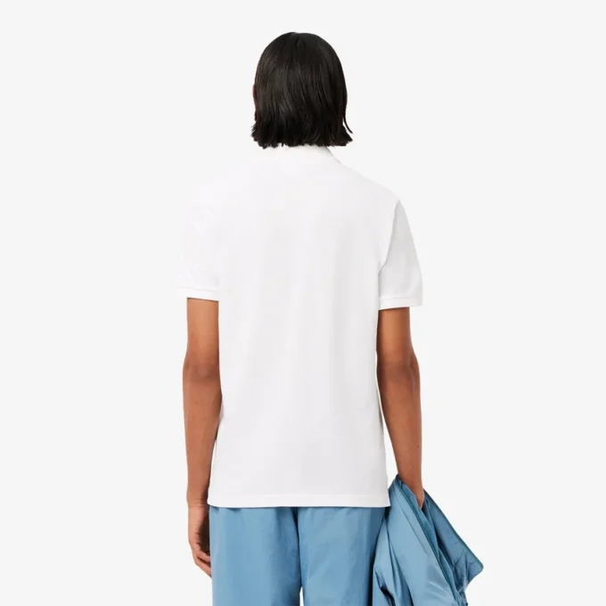 Slim Fit L.12.12 Piqua-pikétröja för herr Slim Fit L.12.12 Piqua-pikétröja för herr