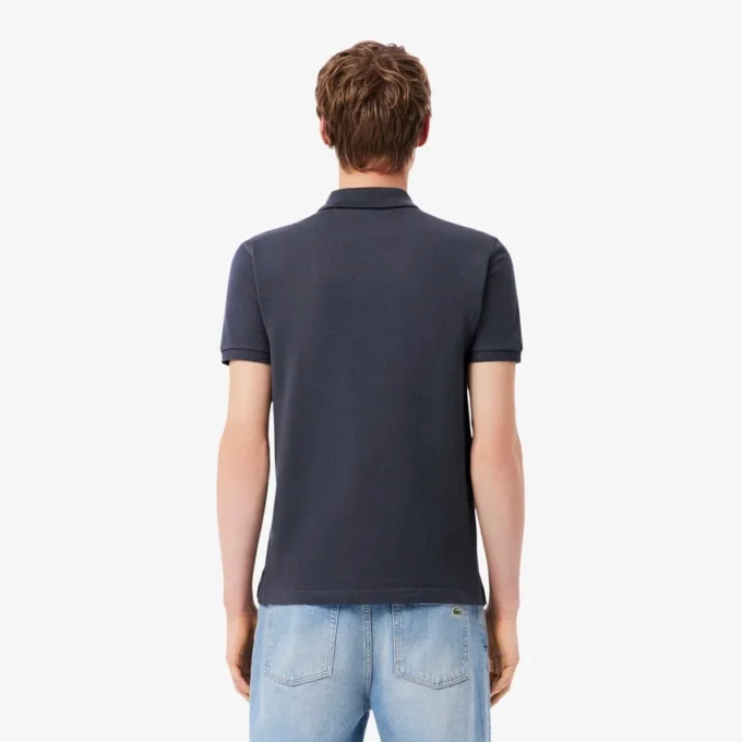 Slim Fit L.12.12 Piqua-pikétröja för herr Slim Fit L.12.12 Piqua-pikétröja för herr