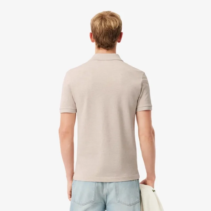 Slim Fit L.12.12 Piqua-pikétröja för herr Slim Fit L.12.12 Piqua-pikétröja för herr