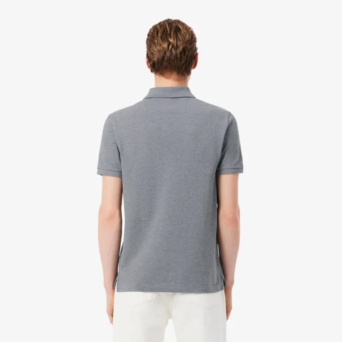 Slim Fit L.12.12 Piqua-pikétröja för herr Slim Fit L.12.12 Piqua-pikétröja för herr