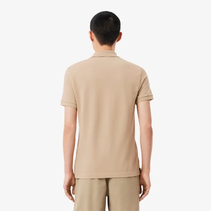 Slim Fit L.12.12 Piqua-pikétröja för herr Slim Fit L.12.12 Piqua-pikétröja för herr