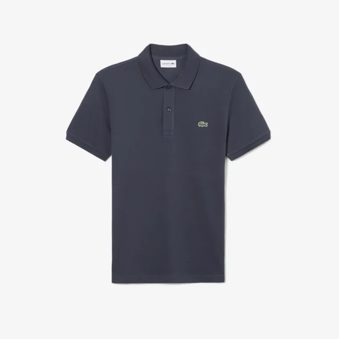 Slim Fit L.12.12 Piqua-pikétröja för herr Slim Fit L.12.12 Piqua-pikétröja för herr
