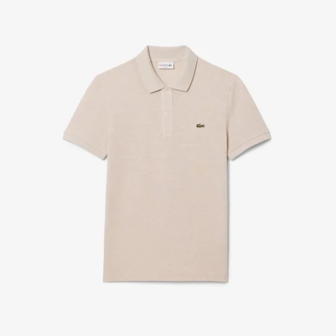 Slim Fit L.12.12 Piqua-pikétröja för herr Slim Fit L.12.12 Piqua-pikétröja för herr