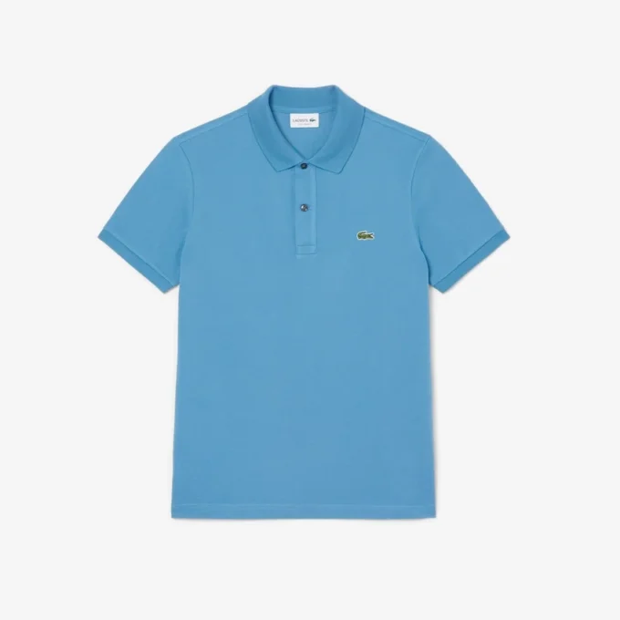Slim Fit L.12.12 Piqua-pikétröja för herr Slim Fit L.12.12 Piqua-pikétröja för herr