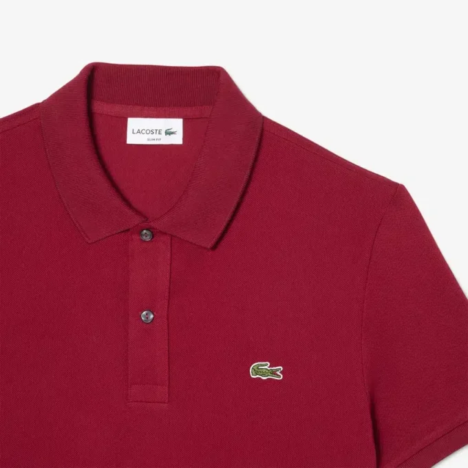Slim Fit L.12.12 Piqua-pikétröja för herr Slim Fit L.12.12 Piqua-pikétröja för herr