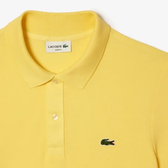 Slim Fit L.12.12 Piqua-pikétröja för herr Slim Fit L.12.12 Piqua-pikétröja för herr