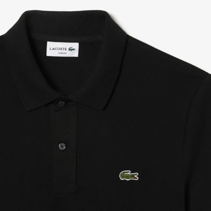 Slim Fit L.12.12 Piqua-pikétröja för herr Slim Fit L.12.12 Piqua-pikétröja för herr