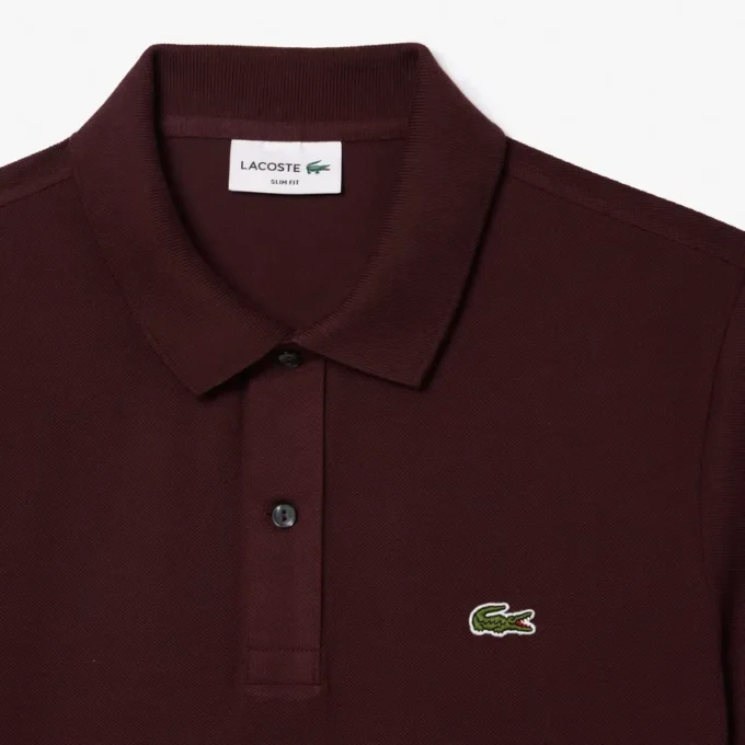 Slim Fit L.12.12 Piqua-pikétröja för herr Slim Fit L.12.12 Piqua-pikétröja för herr