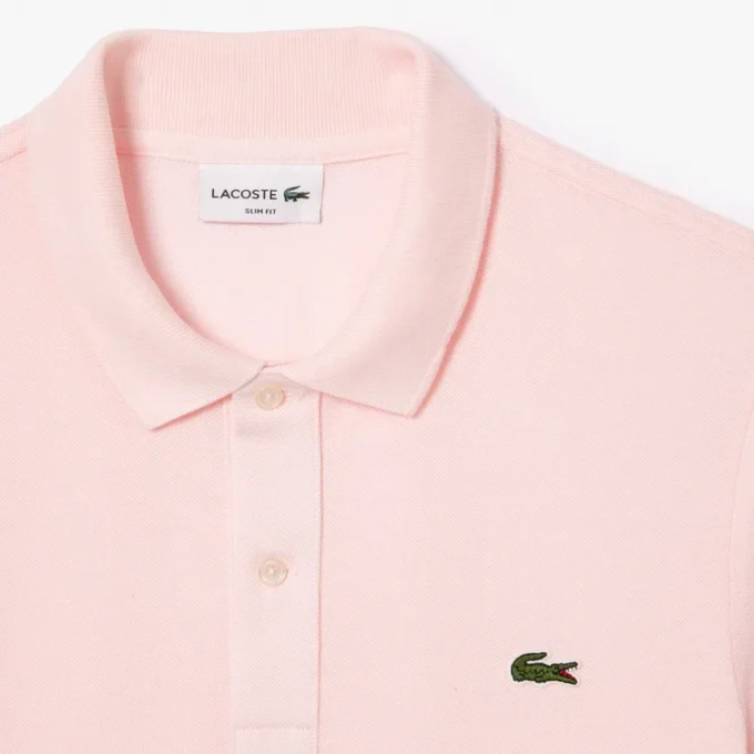 Slim Fit L.12.12 Piqua-pikétröja för herr Slim Fit L.12.12 Piqua-pikétröja för herr