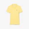 Slim Fit L.12.D ribbad bomullspikétröja för dam