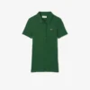 Slim Fit L.12.D ribbad bomullspikétröja för dam Slim Fit L.12.D ribbad bomullspikétröja för dam