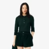 Slim fit L.12.D stretch-minipiqua-pikétröja för dam Slim fit L.12.D stretch-minipiqua-pikétröja för dam