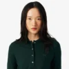 Slim fit L.12.D stretch-minipiqua-pikétröja för dam Slim fit L.12.D stretch-minipiqua-pikétröja för dam